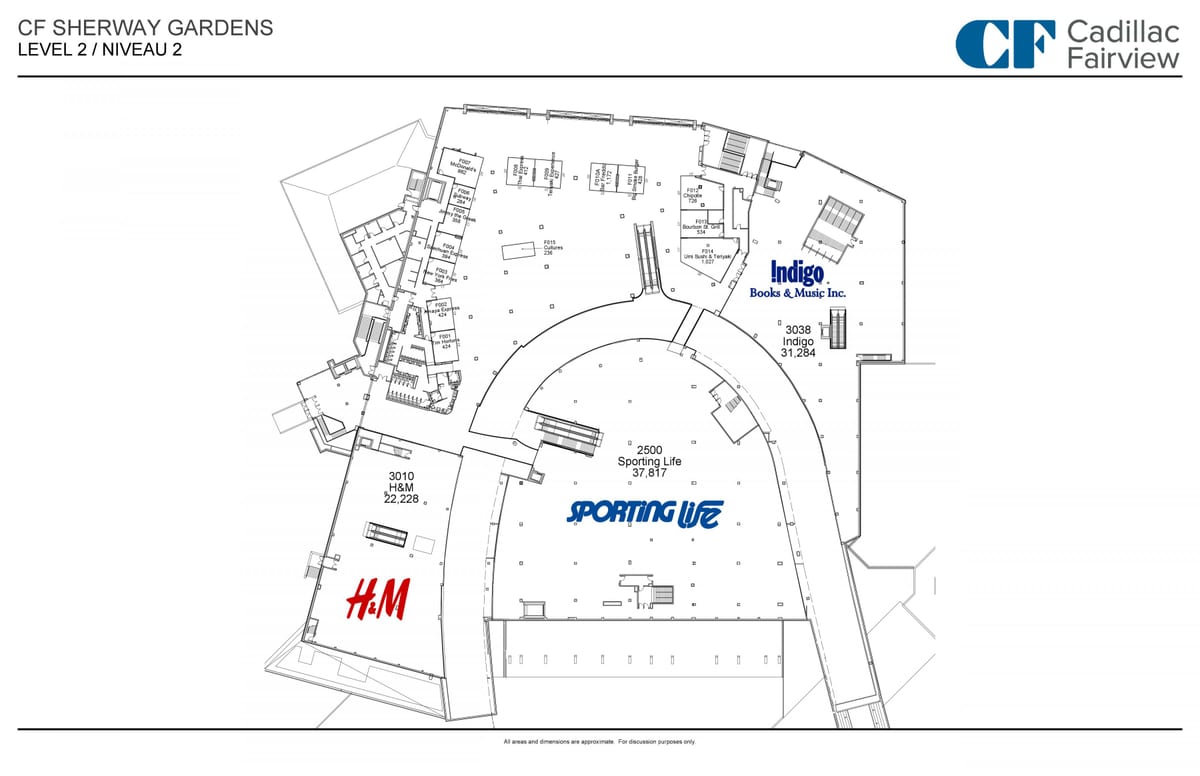 Карта уровня Sherway сады 2