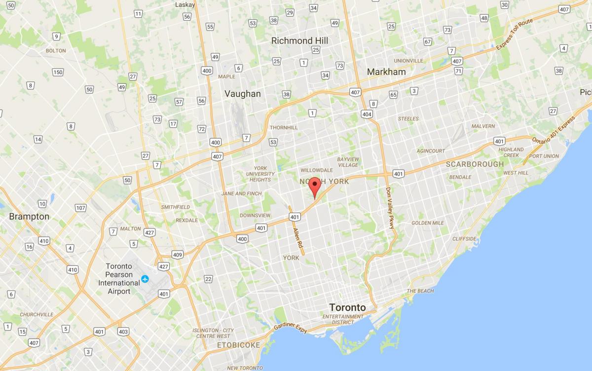 Карта высот доспехи район Торонто