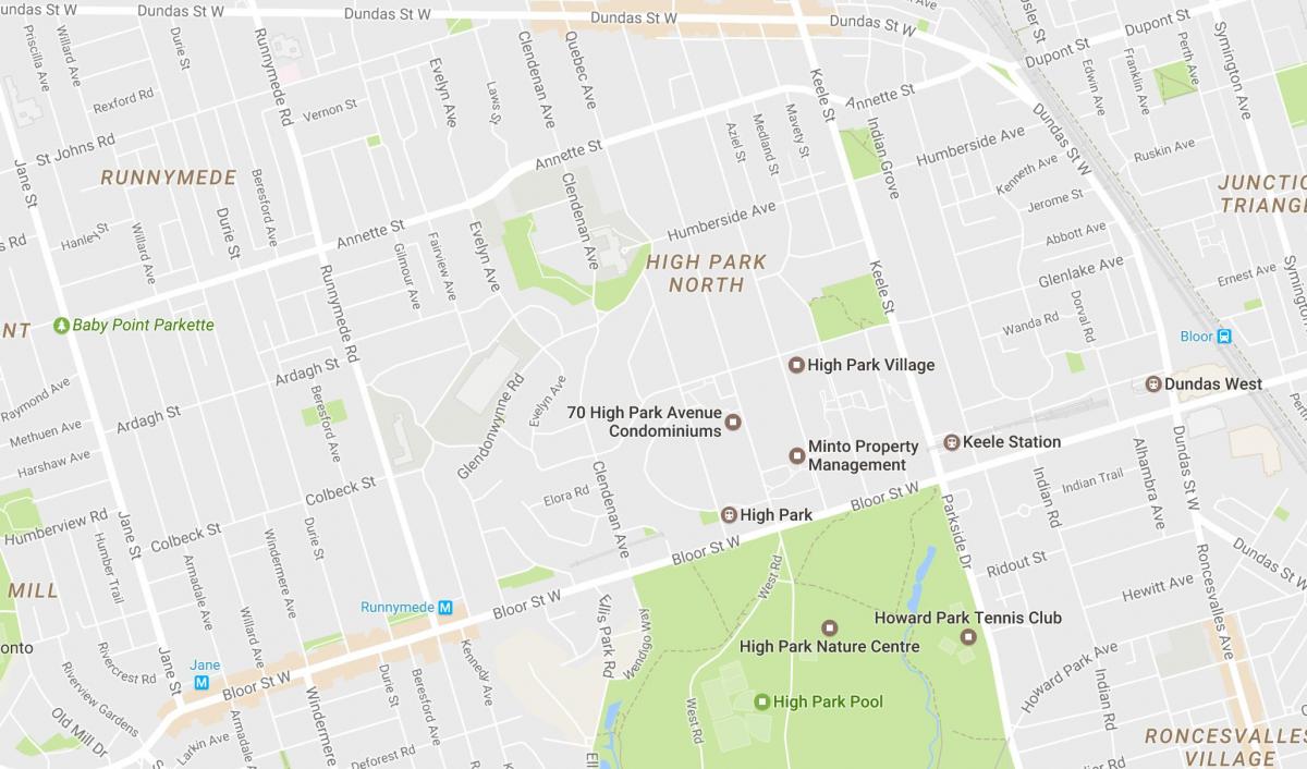 Карту Парк Торонто