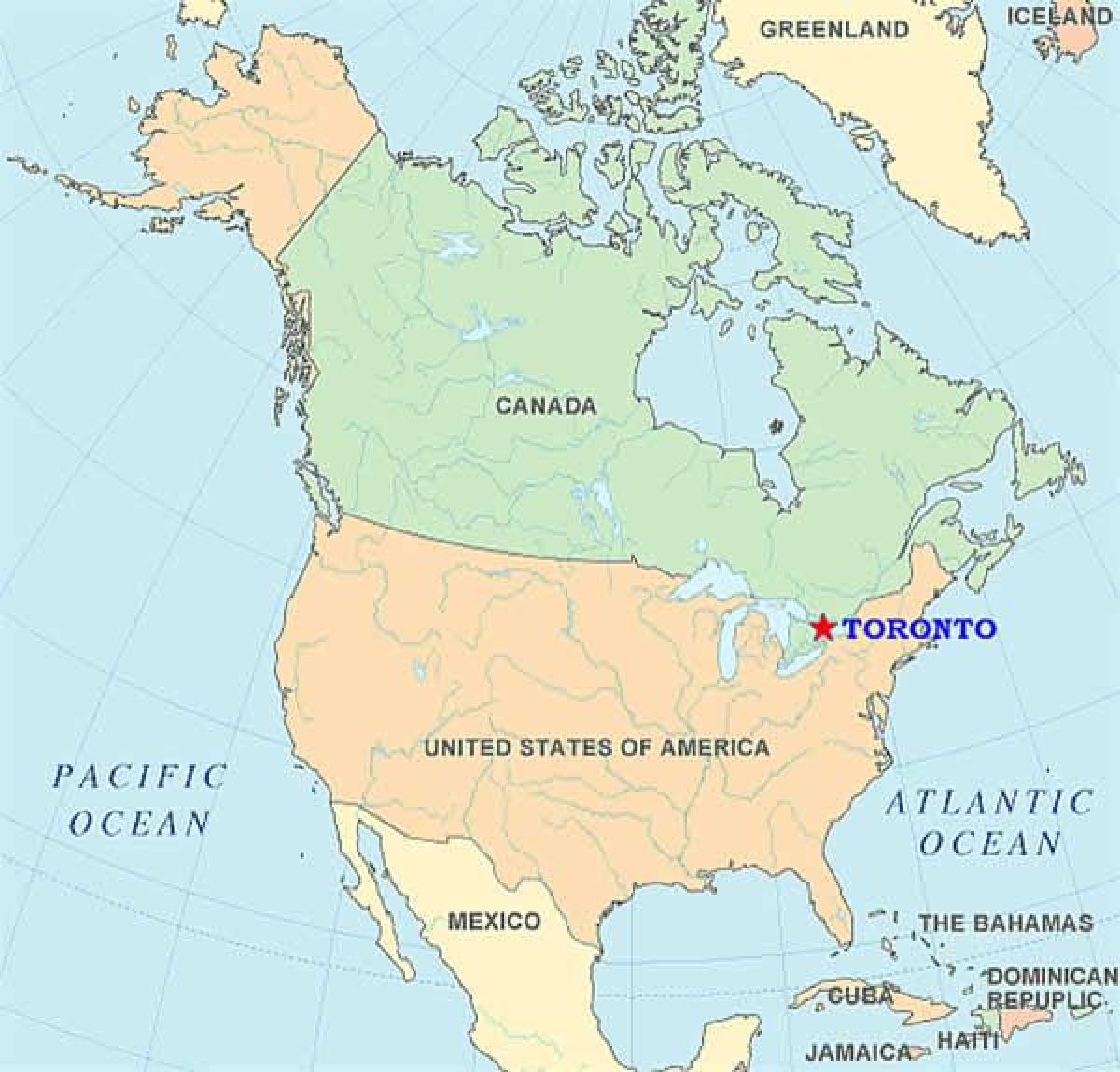 Карта Торонто США