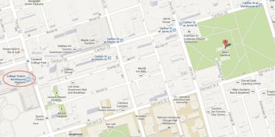Карта ботаническом саду