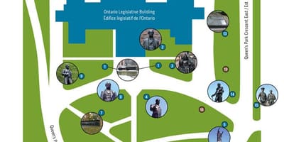 Карта королевский Парк Торонто