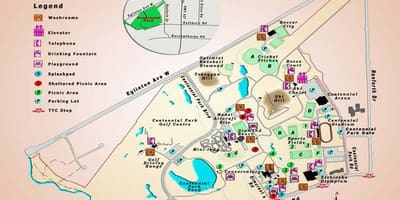 Карта Парк centennial Овощеводство Торонто