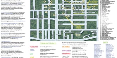 Карта событий Cabbagetown Торонто