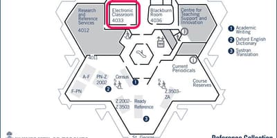 Карта университета Торонто Робартс библиотека электронных классе