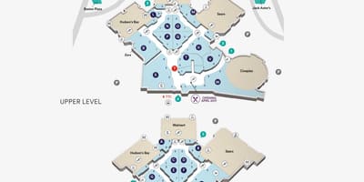 Карта центра города Скарборо 