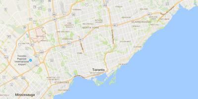 Карта Smithfielddistrict Торонто