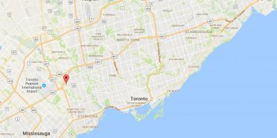 Карта Willowridge район Торонто