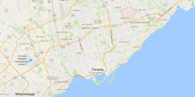 Карта Азенкуре район Торонто