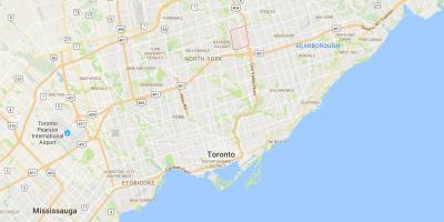 Карта арахиса район Торонто