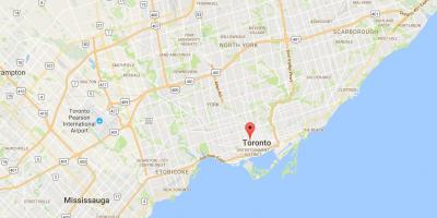 Карта Болдуин районе Торонто