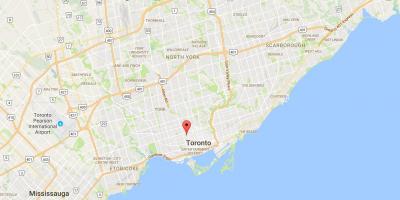 Карта Харборд районе Торонто