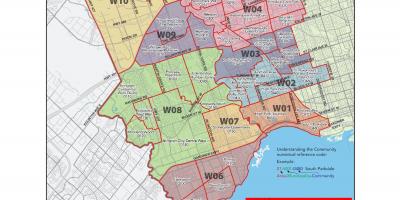 Карта Западного Торонто