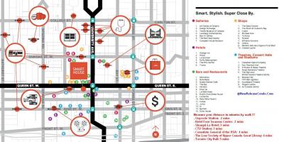 Карта Королева улица Торонто
