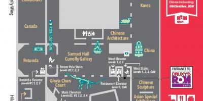 Карта Королевский музей Онтарио уровень 1