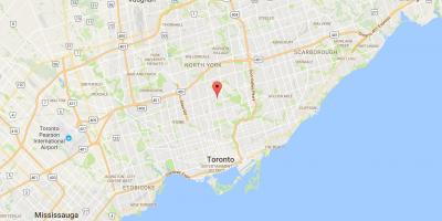 Карта Лоуренс-Парк Торонто
