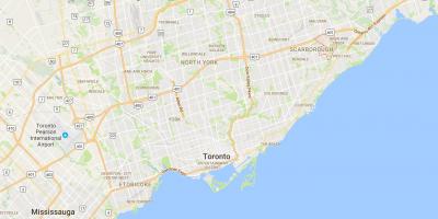 Карта Морнингсайд район Торонто