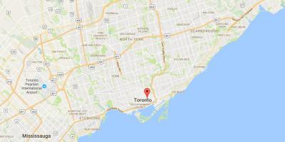 Карта Мосс районе Торонто