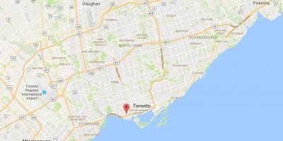 Карта Либерти районе Торонто