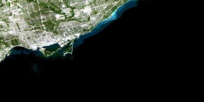 Карта Торонто спутник
