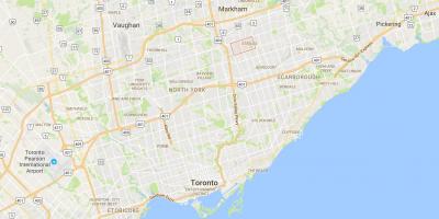 Карта Стилс район Торонто