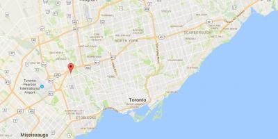 Карту в kingsview районе Торонто