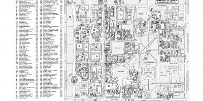 Карта университета Торонто в Сент-Джорджес кампус
